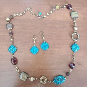 Necklace & Earrings Set